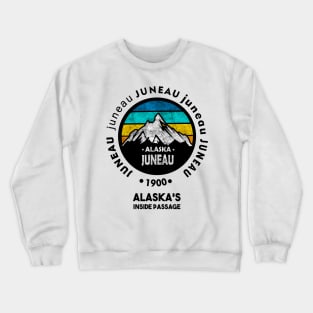 JUNEAU, Alaska Crewneck Sweatshirt